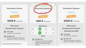 Как отказаться от навязываемого тарифа МегаФон в Фаберлик
