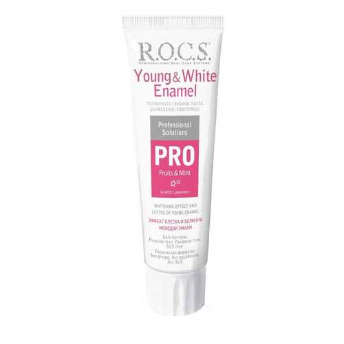 Зубная паста R.O.C.S. Young & White Enamel в Фаберлик