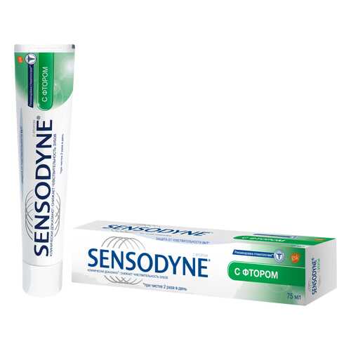 Зубная паста Sensodyne С фтором, для чувствительных зубов, 75 мл в Фаберлик