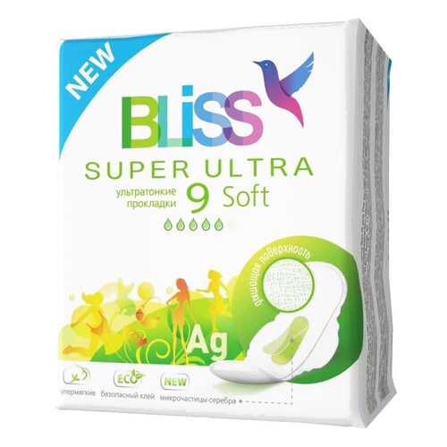 Прокладки Bliss Super Ultra Soft ультратонкие 9 шт в Фаберлик