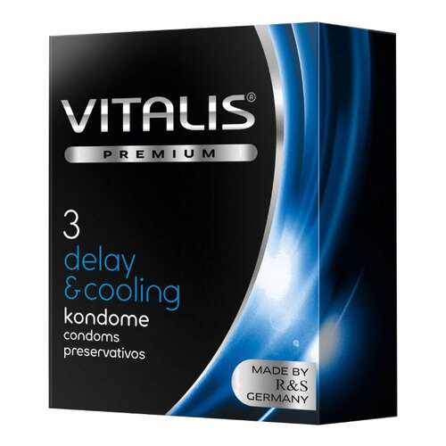 Презервативы Vitalis premium delay cooling 3 шт. в Фаберлик