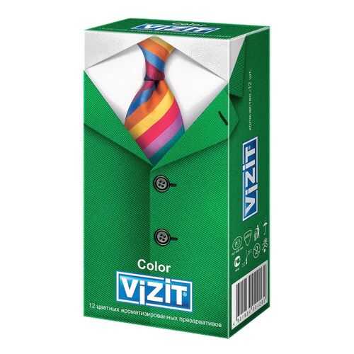 Презервативы Vizit Color ароматизированные 12 шт. в Фаберлик