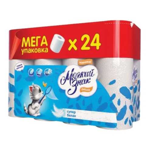 Туалетная бумага Мягкий знак Comfort, двухслойная, 24 рулона в Фаберлик