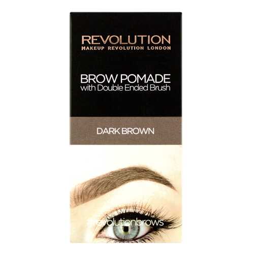 Помада для бровей Makeup Revolution Brow Pomade - Dark Brown 2,5 г в Фаберлик