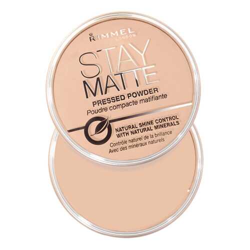 Cпресованная пудра RIMMEL Stay Matte, тон №006 Champagne в Фаберлик