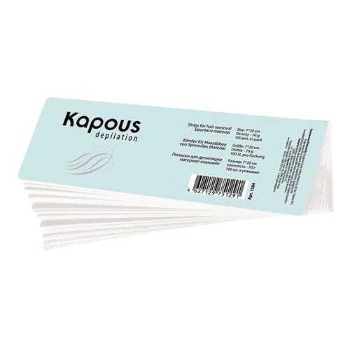 Полоска для депиляции Kapous Professional Depilation спанлейс, 7*20см, 100 шт в Фаберлик