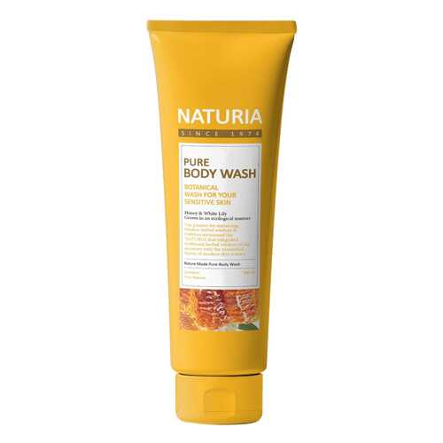 Гель NATURIA PURE BODY WASH Honey&White Lily 100 мл в Фаберлик