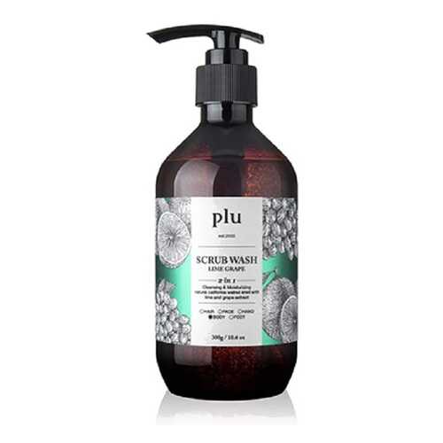 Скраб-гель для душа Lime Grape Plu, 300 г в Фаберлик
