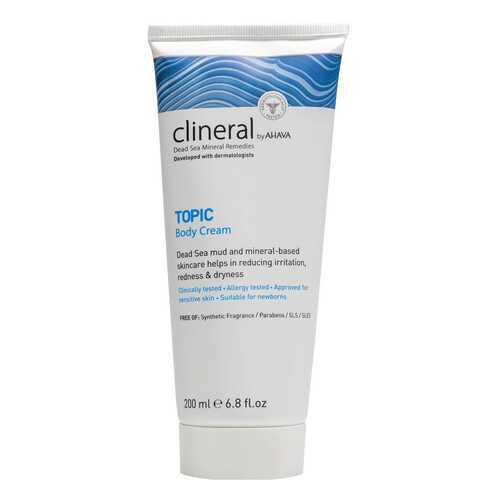 Крем для тела Ahava Clineral Topic Body Cream 200 мл в Фаберлик