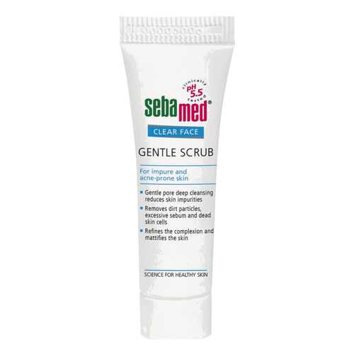 Скраб для лица мягкий Sebamed Clear Face Gentle Scrub, 150 мл в Фаберлик