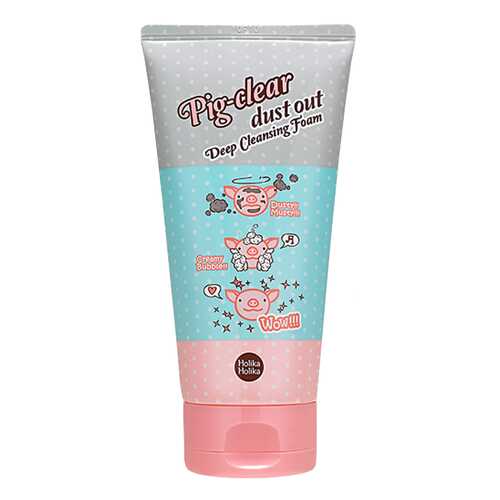 Средство для умывания Holika Holika Pig-clear Dust Out Deep Cleansing Foam 150 мл в Фаберлик