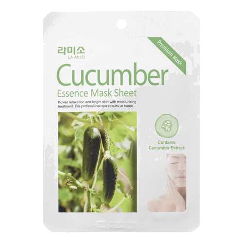 Маска для лица LA MISO Cucumber essence Mask Sheet 21 г в Фаберлик