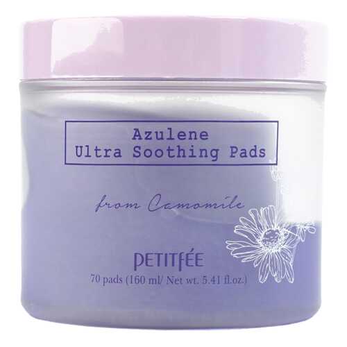 Маска для лица Petitfee Azulene Ultra Soothing Pads успокаивающие подушечки 70 шт в Фаберлик
