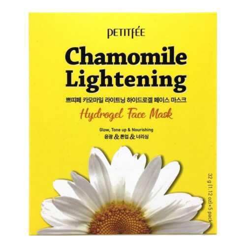 Маска для лица Petitfee Chamomile Lightening Hydrogel Face 32 мл в Фаберлик