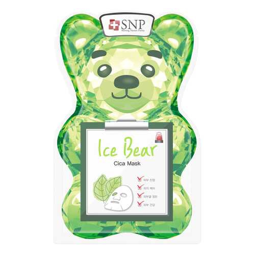 Маска для лица SNP Ice Bear Cica mask 33 мл в Фаберлик