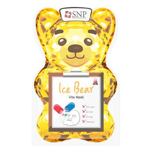 Маска для лица SNP Ice Bear Vita Mask 33 мл в Фаберлик