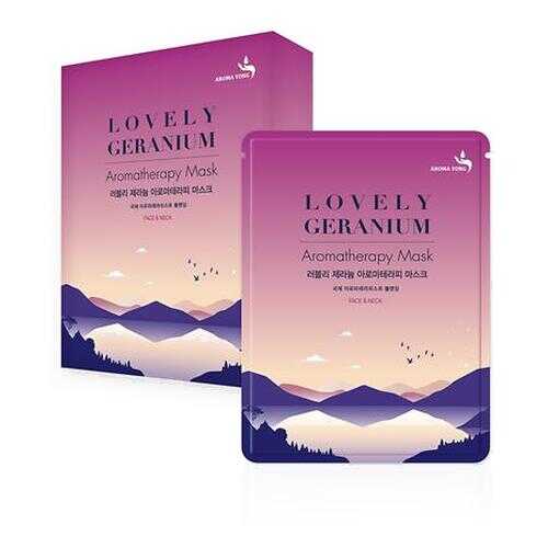 Маска Восхитительная ГЕРАНИЯ Aroma Yong Lovely Geranium Aromatherapy Mask 27гр в Фаберлик