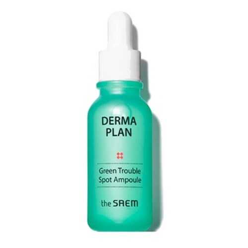 Сыворотка для лица Derma Plan Green Trouble Spot Ampoule в Фаберлик