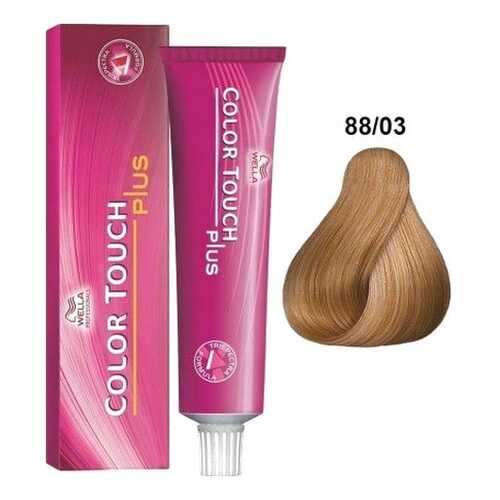 Краска для волос Wella Color Touch Plus 88/03 Имбирь 60 мл в Фаберлик