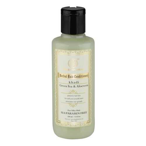 Кондиционер для волос Khadi Natural Зеленый чай и Алоэ вера - без парабенов, 210 мл в Фаберлик
