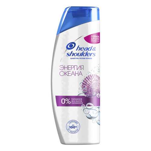Шампунь Head & Shoulders Энергия океана для жизненной энергии волос 400 мл в Фаберлик